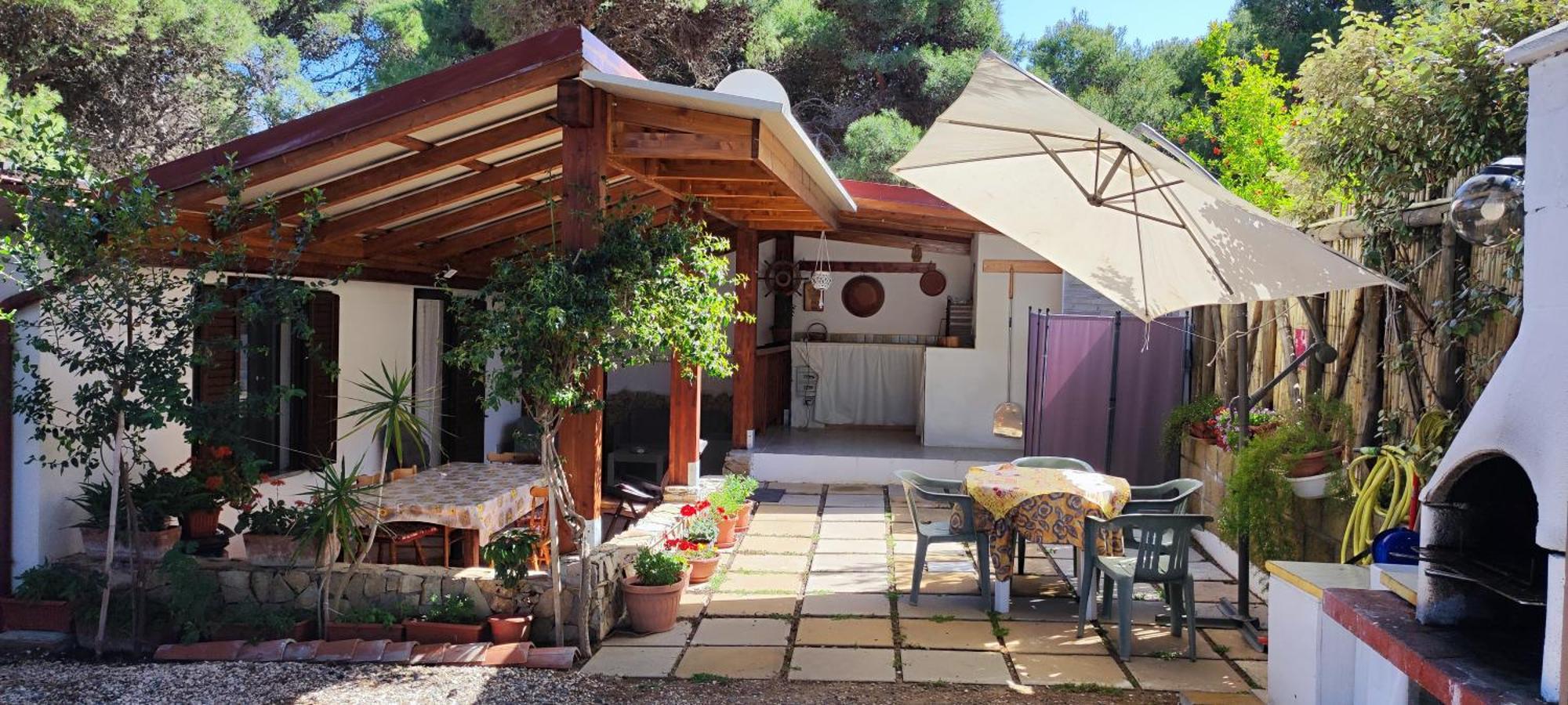 Casa Del Pino Villa Porto Pino Ngoại thất bức ảnh